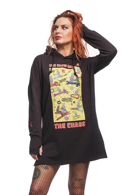 Kong "The Crew Behind The Chaos" Women’s Hoodie Dress